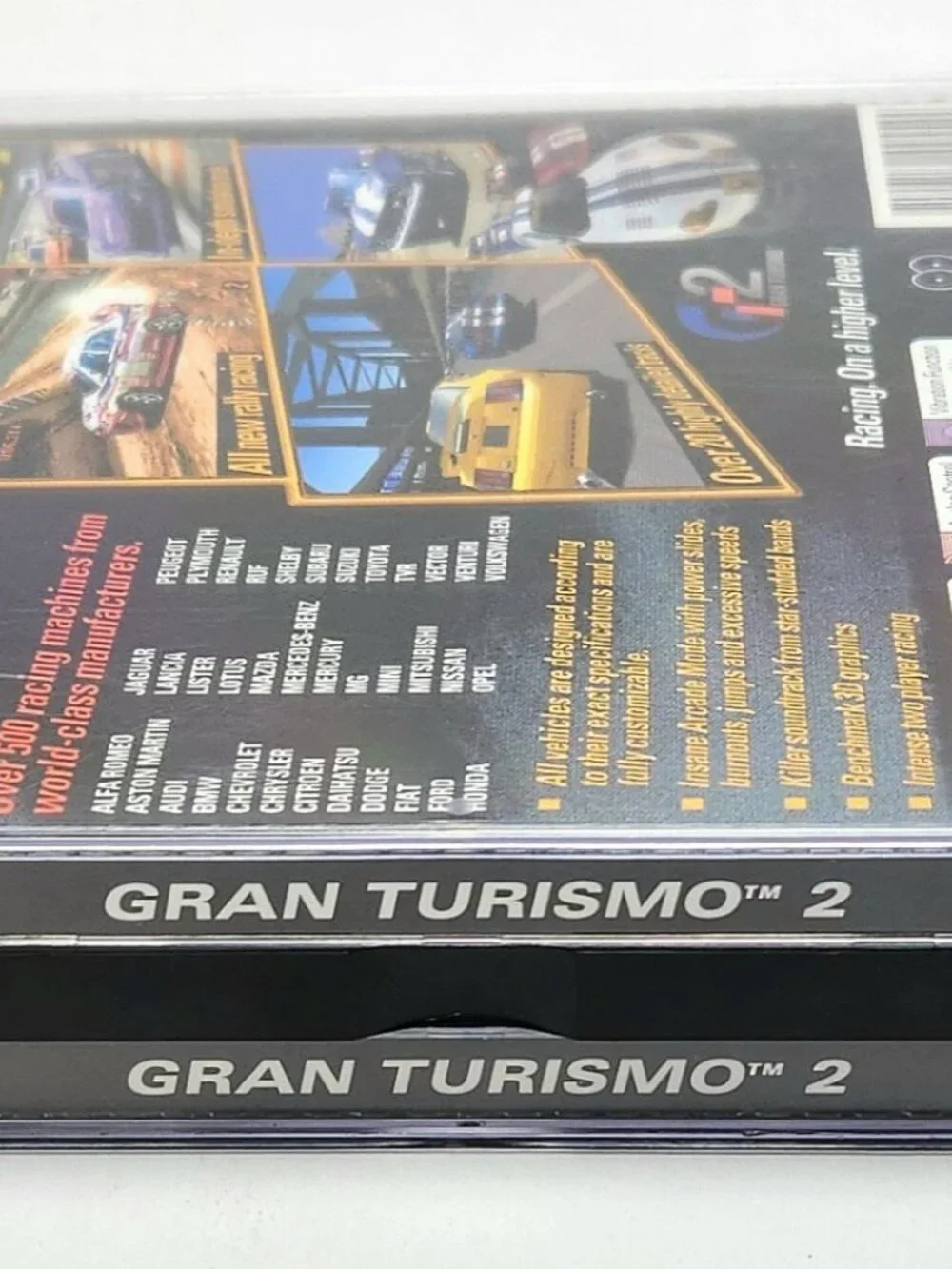 Gran Turismo 2 PS1 CIB Complete + Manuals Black Label PlayStation 1 - VGC Tested